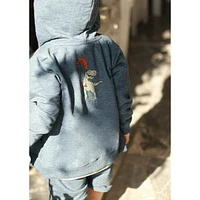 Aquatic Dinos Hoodie 2-8y