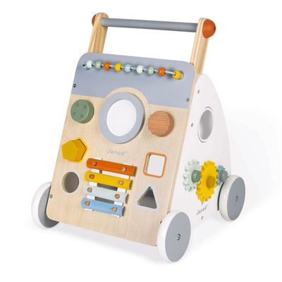 Wooden Multi-Activity Trolley Walker - Sweet Cocoon