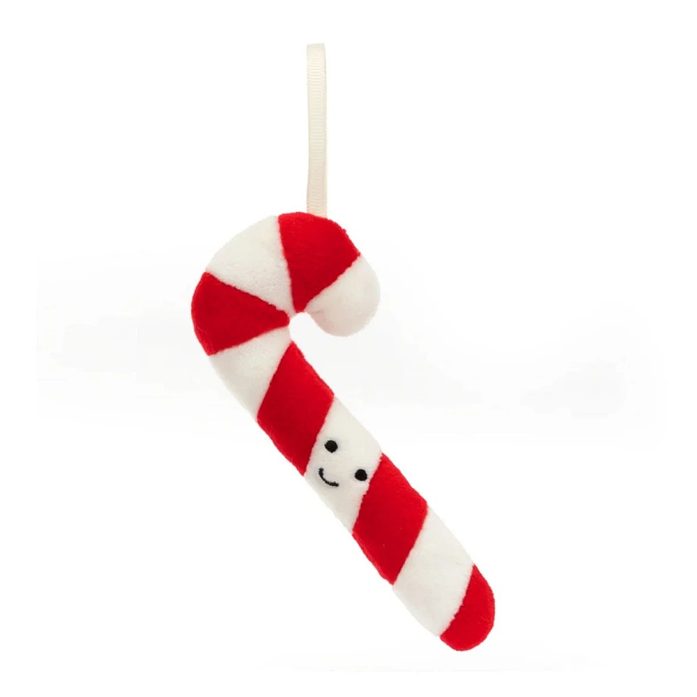 Festive Folly Cane Candy 4"