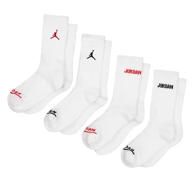 Jordan Crew Socks 6-Pack Sizes 3-7J