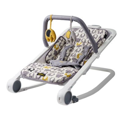 Bouncer Rockout Elephant - Yellow/Gray