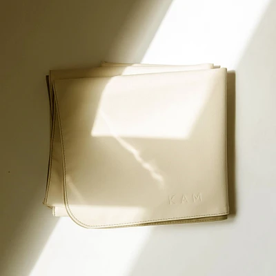 Multifunctional Vegan Leather Floor Mat - Parchemin