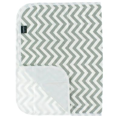 Waterproof Change Pad - Gray Chevron