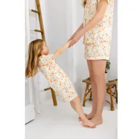 Citrus Poplin Short Sleep Set