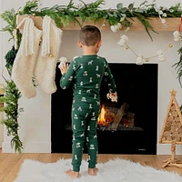 Jack Frost Russel Pajama Set 2-7y