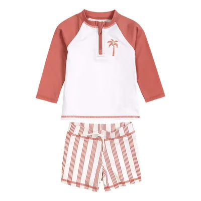 Cedarwood Striped Swim Set