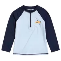 Navy Raglan Rashguard Top 2-7y