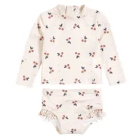 Cherries L/S 2 Pieces Swimsuit