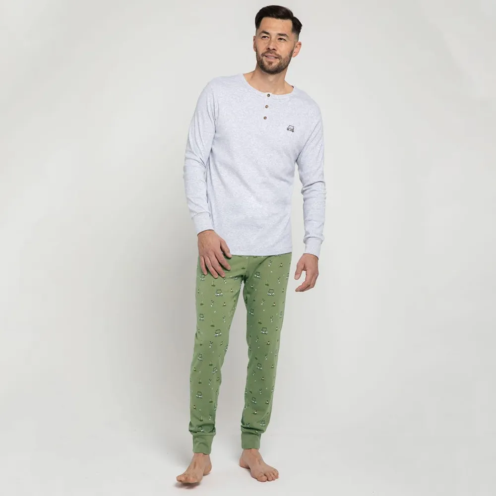 Pyjama Henley Golf Homme