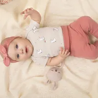 Bunnies Bodysuit Set 3pk 0-9m