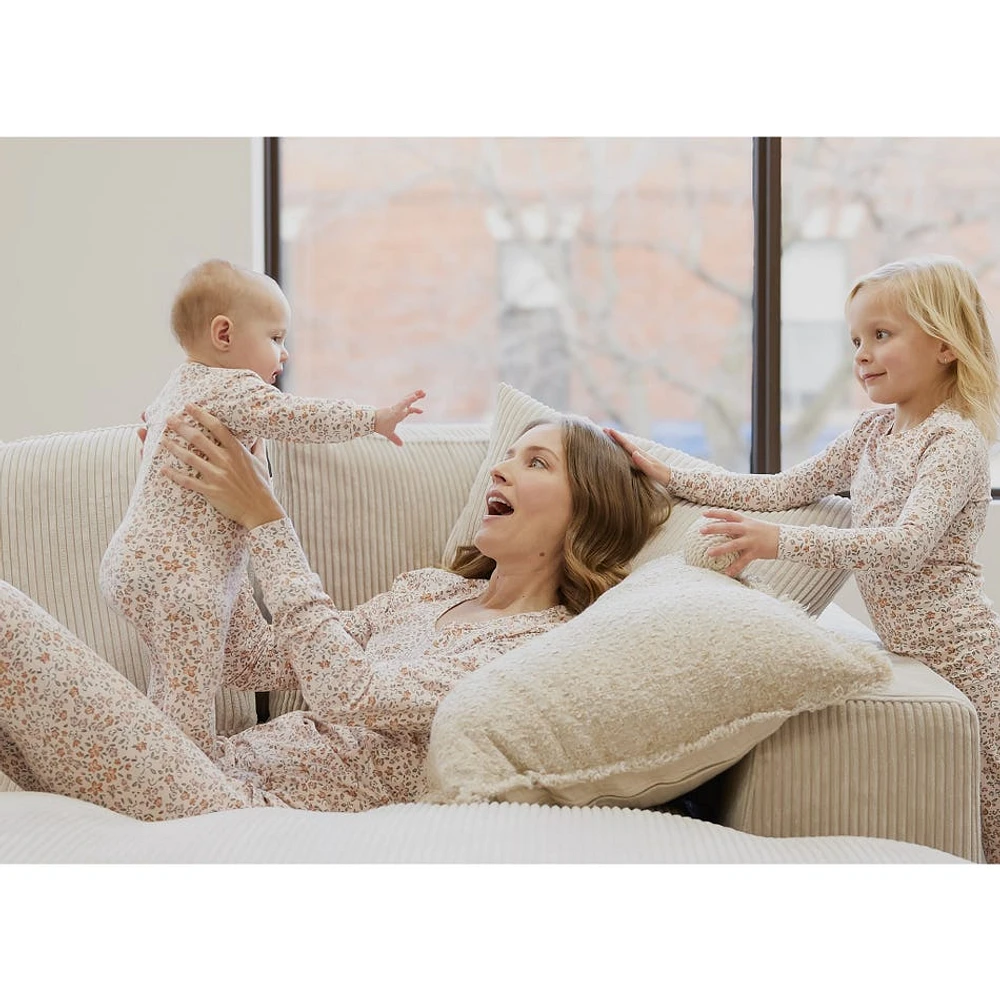 Pyjama Modal Fleurs 2-6x