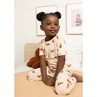 Red Panda Pajamas Set 2-6X