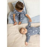 Lemur Print Pajamas Set 2-7y