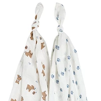 Bear 2pc Muslin Set