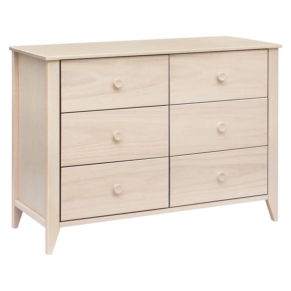 Sprout 6-Drawer Double Dresser - Washed Natural