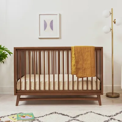 Peggy Mid-Century 3-in-1 Convertible Crib