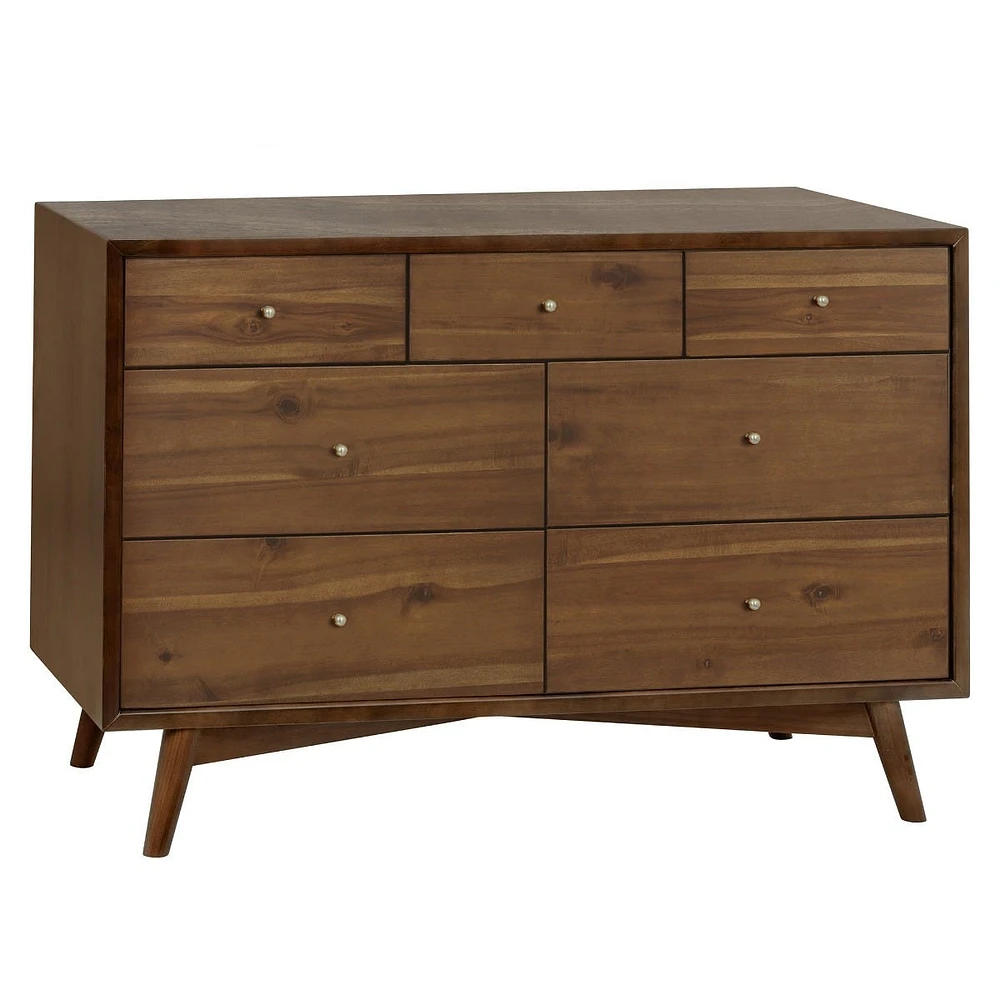 Commode 7 Tiroirs Palma - Noyer