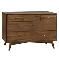 Commode 7 Tiroirs Palma - Noyer