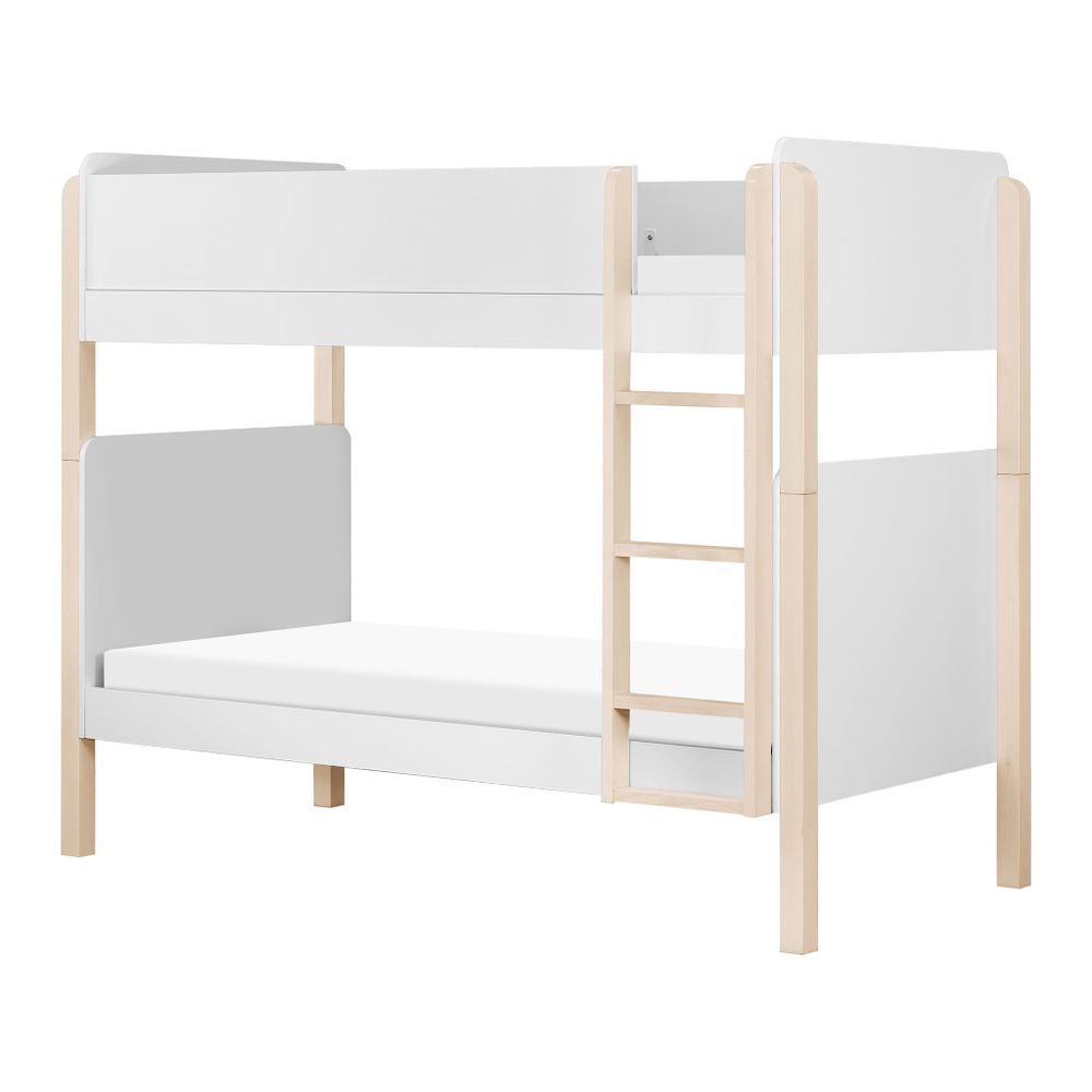 TipToe Bunk Bed - White / Washed Natural