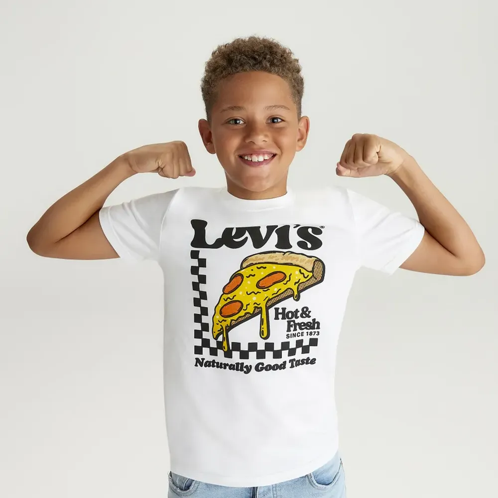 T-Shirt Pizza 4-7ans