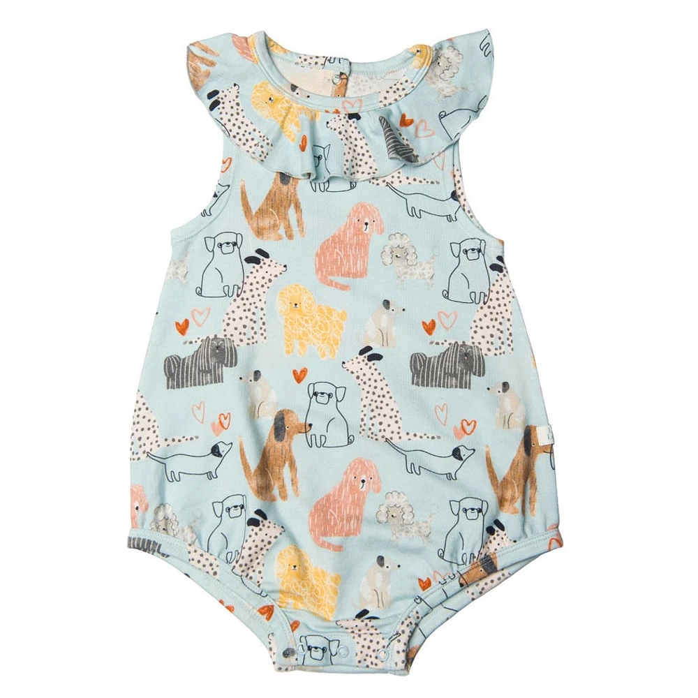 Honey Puppies Short Romper