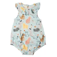 Honey Puppies Short Romper