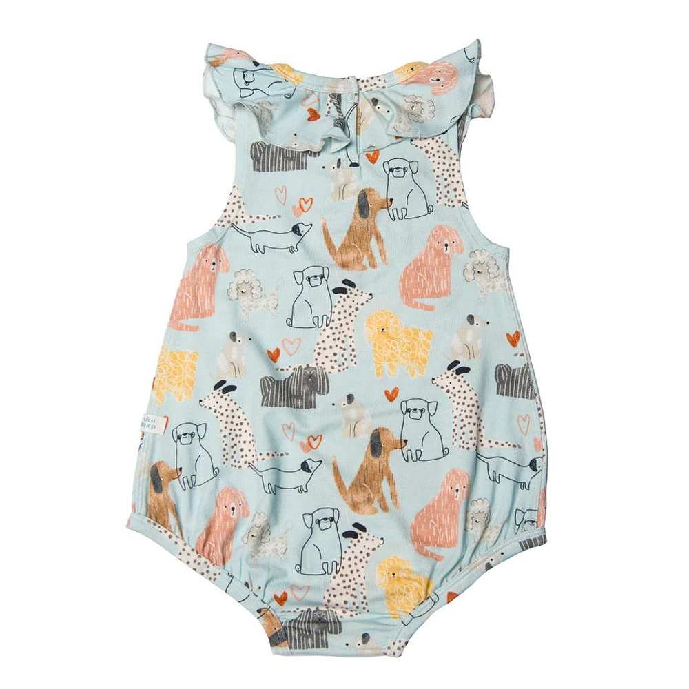 Honey Puppies Short Romper