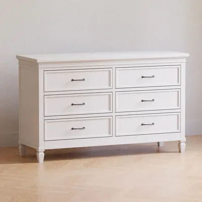 Darlington 6-Drawer Dresser - Warm White