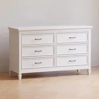 Darlington 6-Drawer Dresser - Warm White