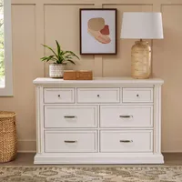 Durham 7-Drawer Dresser - Warm White