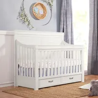 Wesley Farmhouse 4-in-1 Convertible Crib