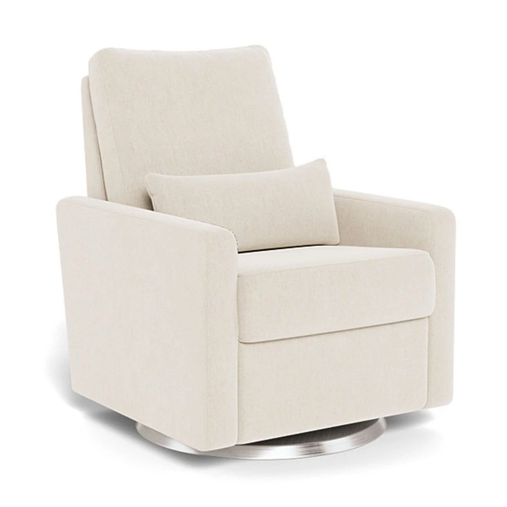 Matera Rocking, Swivel and Reclining Armchair - Dune / Steel