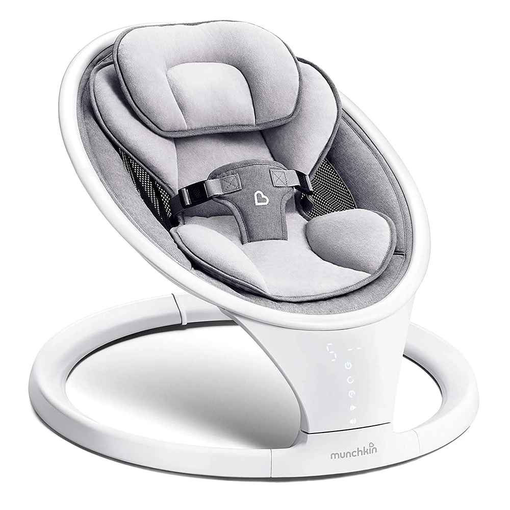 Siège Berçant Munchkin Swing Bluetooth - Gris