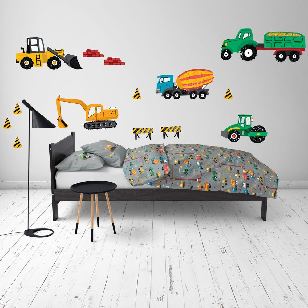 Wall Stickers - Construction