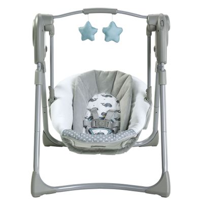 Slim Spaces™ Compact Baby Swing - Humphry