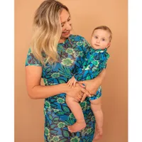 Tropical Long Sleeves UV Swimsuit 3-24m