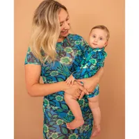 Tropical Long Sleeves UV Swimsuit 3-24m