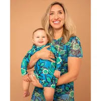 Tropical Long Sleeves UV Swimsuit 3-24m