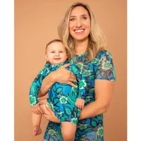 Tropical Long Sleeves UV Swimsuit 3-24m