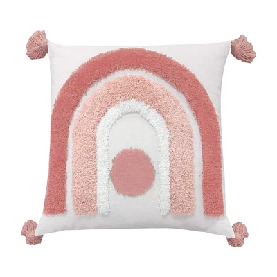 Cushion Tufted Pink Ark