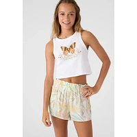 Gabi Floral Shorts 7-14y