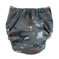 Whales Swim Diaper 8-35lb