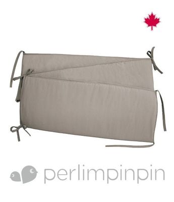 Solid Bumper Pad - Gray