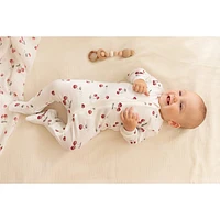 Cherry Footed Sleeper 0-12m