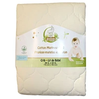 Mattress Pad Organic Cotton - White