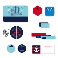 Essential Name Labels – Nautical