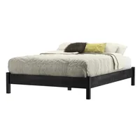 Fynn Double Platform Bed - Gray Oak