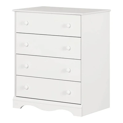 Angel 4-Drawer Chest - Pure White