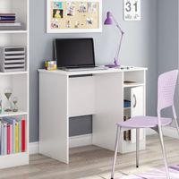 Axess Small Desk - Pure White