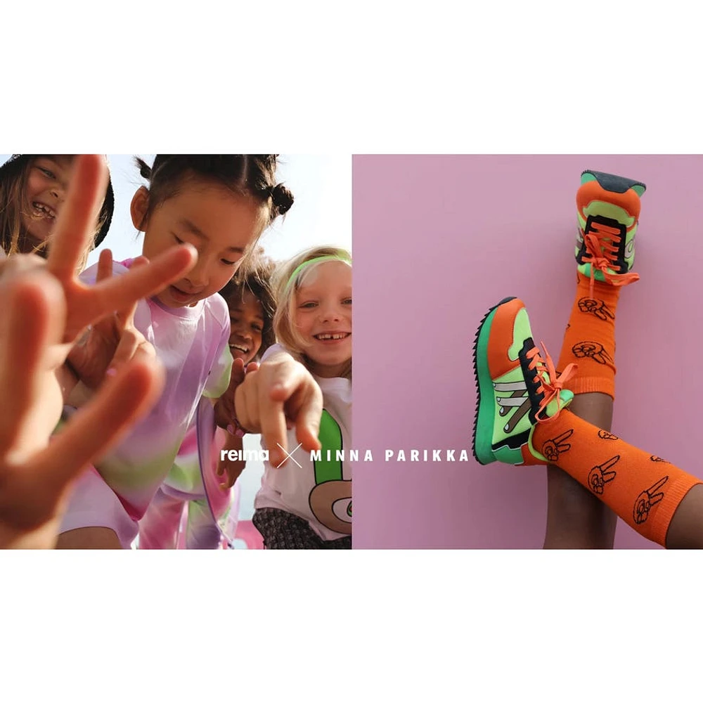 Peace Mid-Calf Socks 4-8y